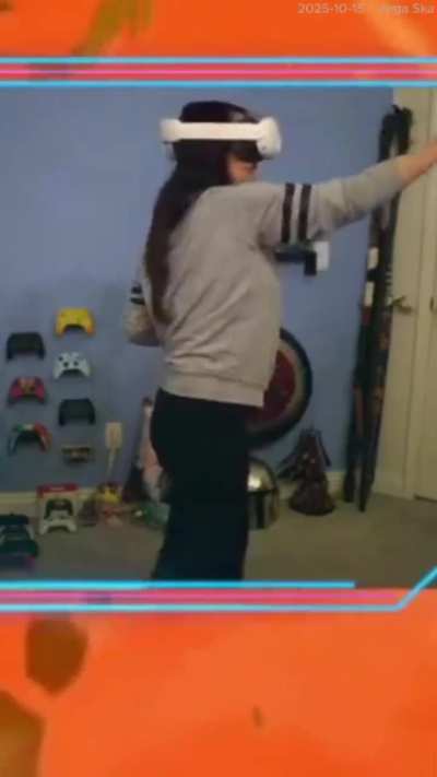 Trisha's side view