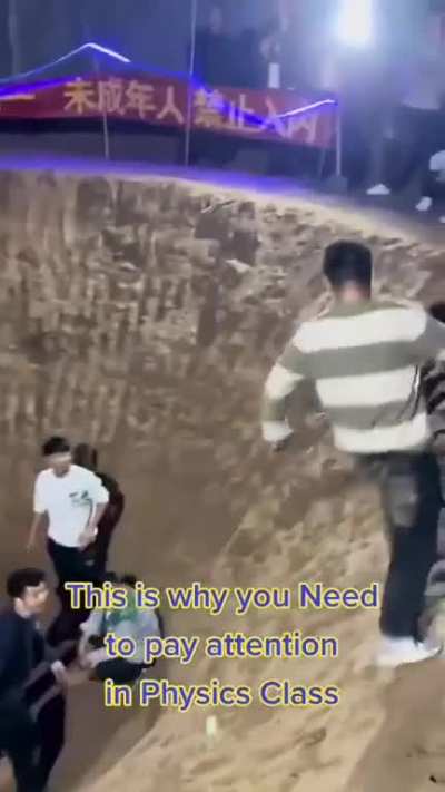 Physics fears him