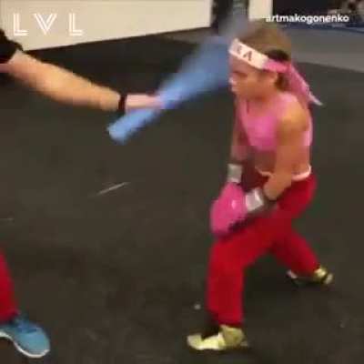 A prodigy at boxing