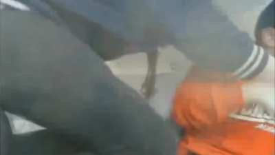 Lighting a piece of paper in the car goes wrong fast