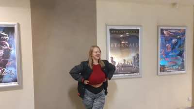 #TittyDrop Luckily, the camera operator at this movie theater turned out to be a fan of this subreddit ..heh