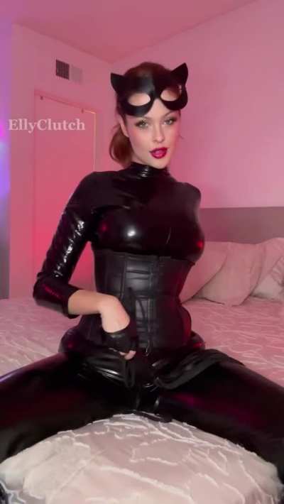 Nothing like some latex, a mask, and a flog.