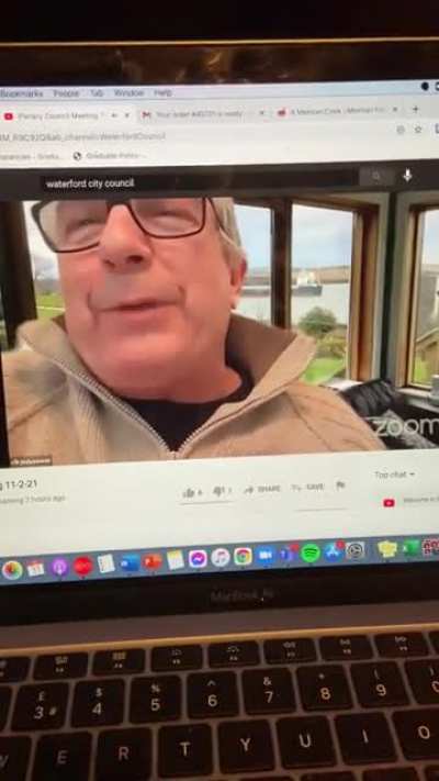 Lockdown had me so bored I tuned into a Waterford city council meeting. Local cllr suggesting a Chinatown for Waterford city was worth every second of it!!
