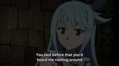What happens in the stables, stays in the stables. [Konosuba]
