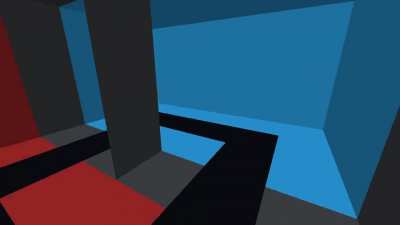 Minecraft Non-Euclidean geometry