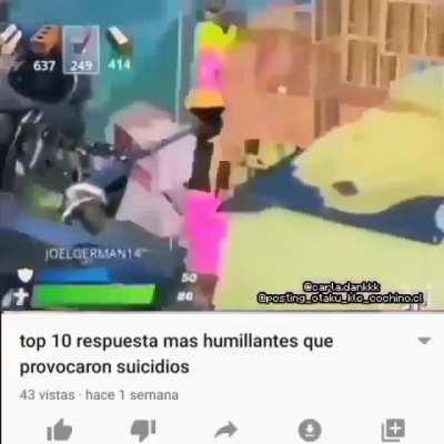 Los niños latinoamericanos de 10-12 años que juegan fortnite son unas de las mejores cosas que existen para reir