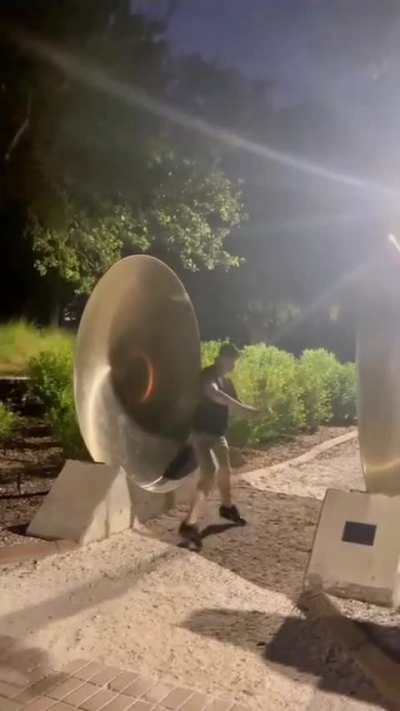 Guy interrupts a couple for... whatever this is