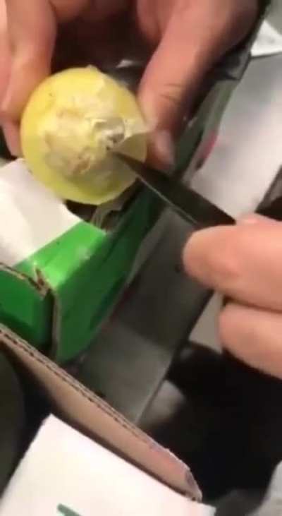Cocaine in avacado.