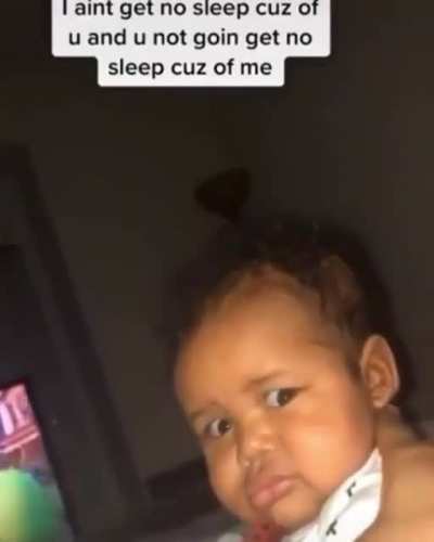 It's time to get up baby