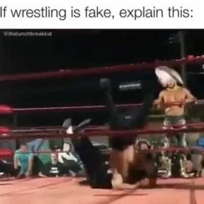 wrestling is real 😠
