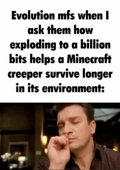 Checkmate Darwinians. 