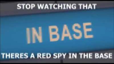 RED SPY IN BASE