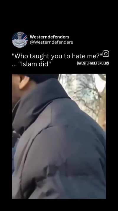 Islamist says he hates every Christian and Jews