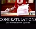 Meme approved