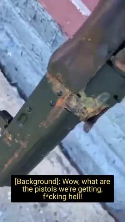 When you get your first AKM but you don't have a repair kit...