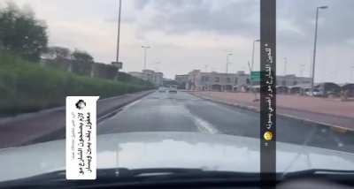 [Kuwait] the rain has arrived in Kuwait along with the idiots