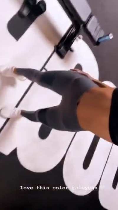 In the gym