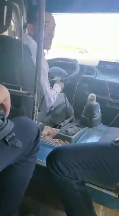 Bus drivers in egypt