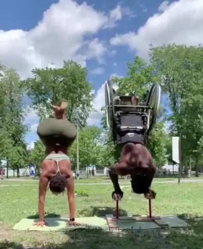 Top-level handstand