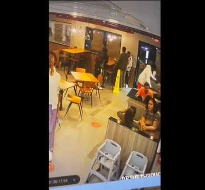 Teens throw live firework into occupied BK