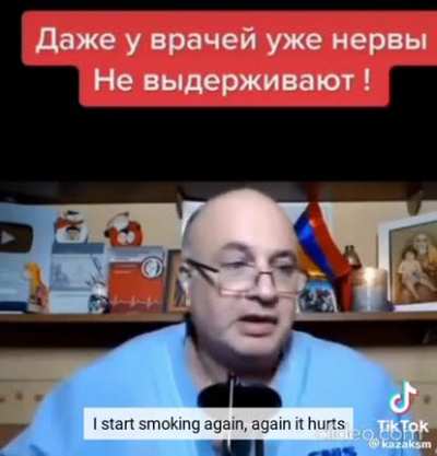 Armenian doctor had enough of this shit - rants on stream about stupid patient (title says 