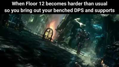 Always have your DPS and Supports built
