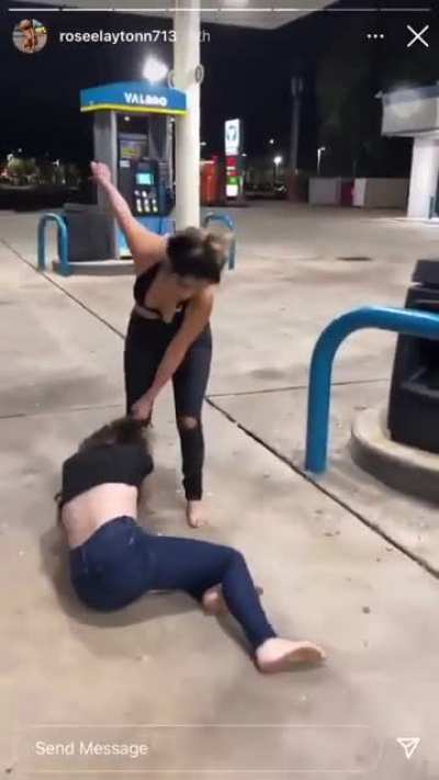 She's fighting in a dream 🤣