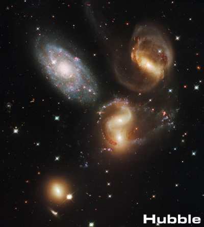Comparison between JWST's and Hubble's Stephan's Quintet