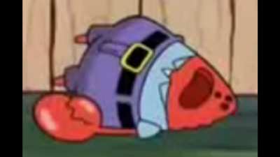 mr krabs admits to tax evasion than gets shot dead by the Bikini Bottom Police Department