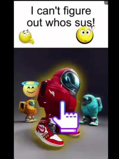 I can't figure who is sus!!!!!!1111!! CAN YOU???///???