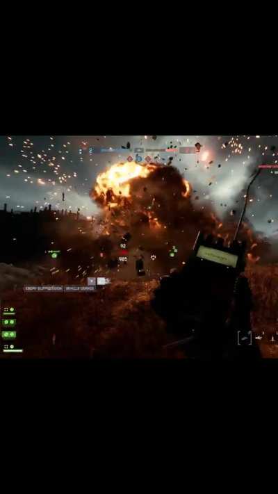 How it feels to chew 5 gum while playing battlefield