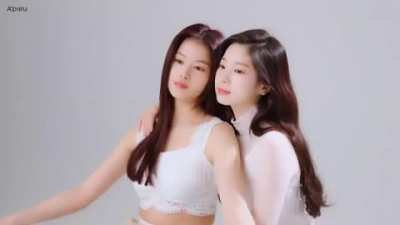 210331 A'Pieu Cosmetics Instagram Update - Sana and Dahyun's CF for A'Pieu