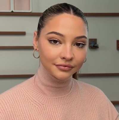 Madelyn Cline serving face