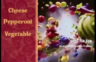 Completely ai generated pizza commercial