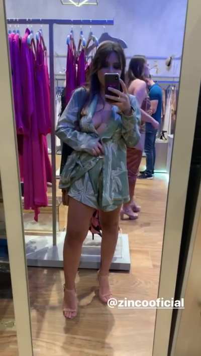 Young braless tits