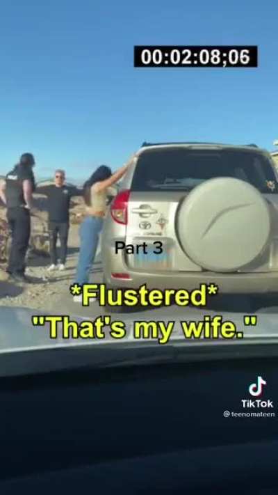 Officer caught them