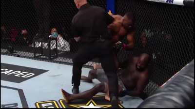 Francis Ngannou knocks out Jairzinho Rozenstruik
