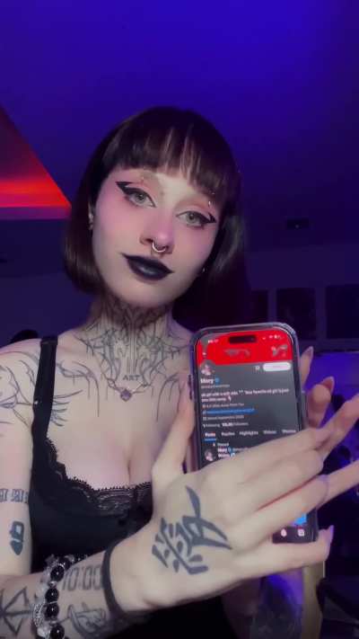 Hello! 🖤 I just want to show ya'll that I'm for real!