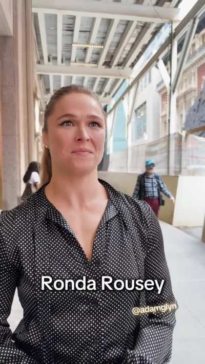 Convo with Ronda