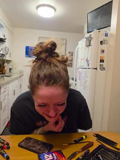 Painting my fiance