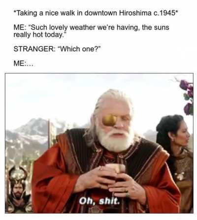 Its blinding