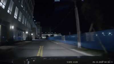 Group of drunk idiots wander into the road when I have a green light. I admittedly could’ve braked a lot sooner, but I didn’t think people could be so stupid.