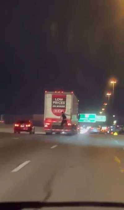 Well that’s one way to save on gas money