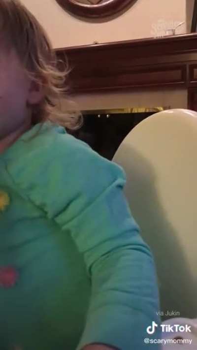 Mom gives toddler wasabi for TikTok likes.