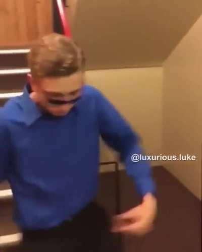 Walking down the stairs tonight