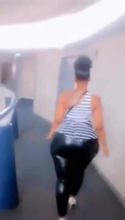 Walking away