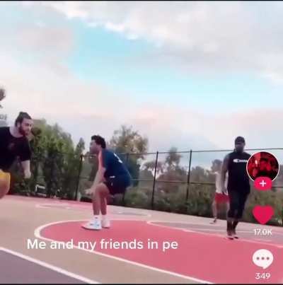 TheWeeknd trying out for the Lakers!