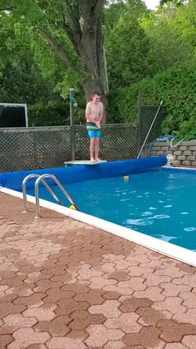 Here, let me enter the pool