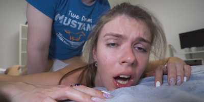 Plowed In Her Dorm