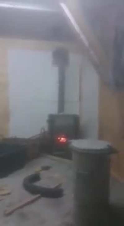 Putting a flammable can in an oven